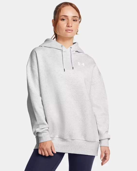 UA Icon Fleece Womens Oversized Hoodie